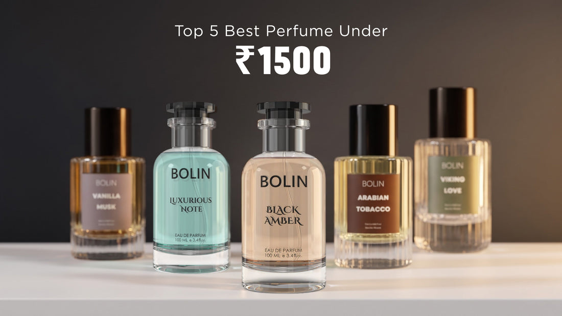 Top 5 Best Perfume Under 1500 in India (2026)
