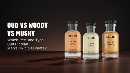 Oud vs Woody vs Musky — Which Perfume Type Suits Indian Men's Skin & Climate?