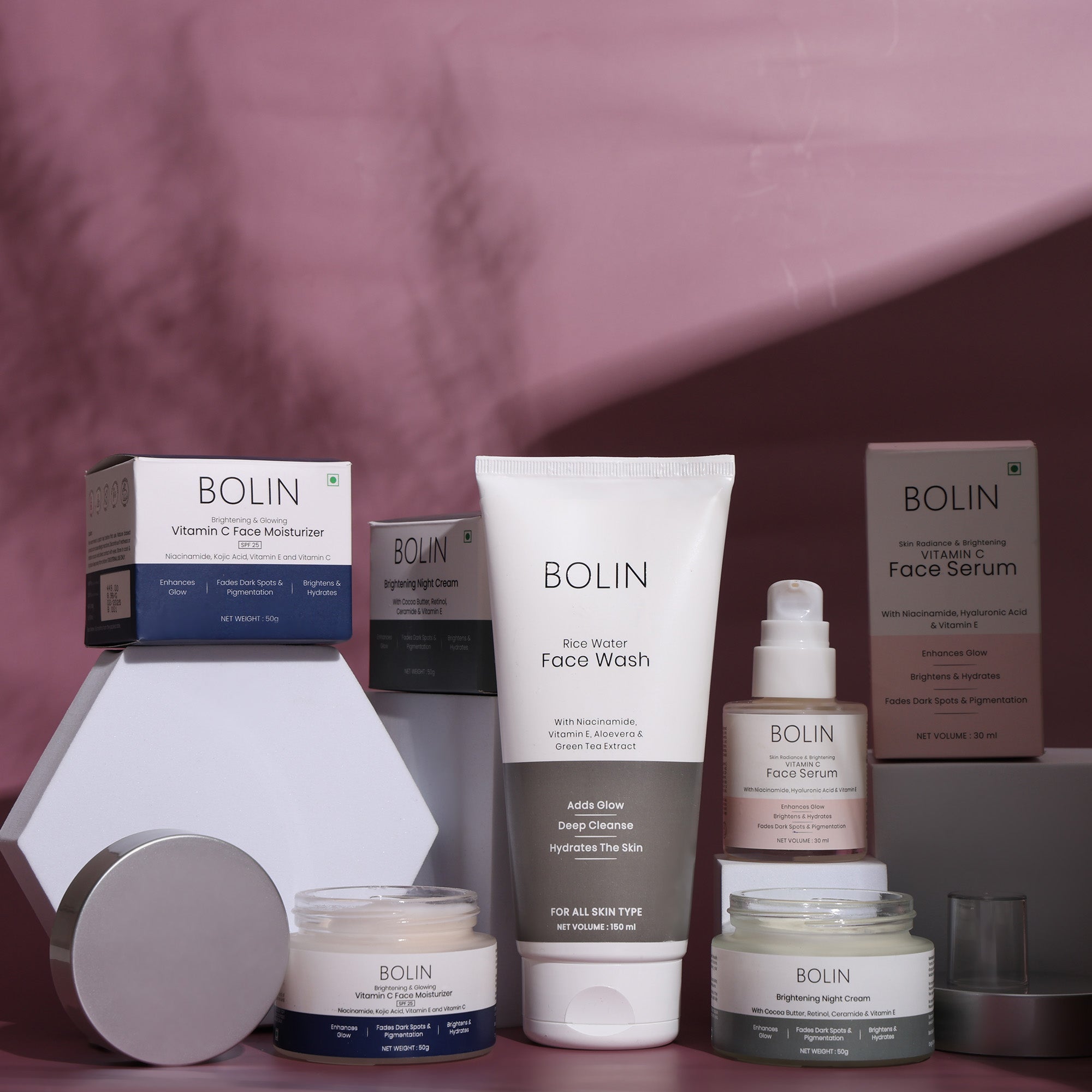 
                      Ultimate Brightening Kit - Skin Glowing + Repairing
                    