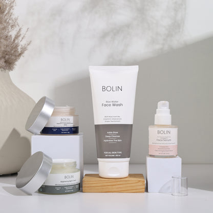  best brightening kit for glowing skin, vitamin c serum and moisturizer kit combo
