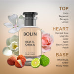 Black Amber (Magnetic. Mysterious. Refreshing) Unisex Perfumes