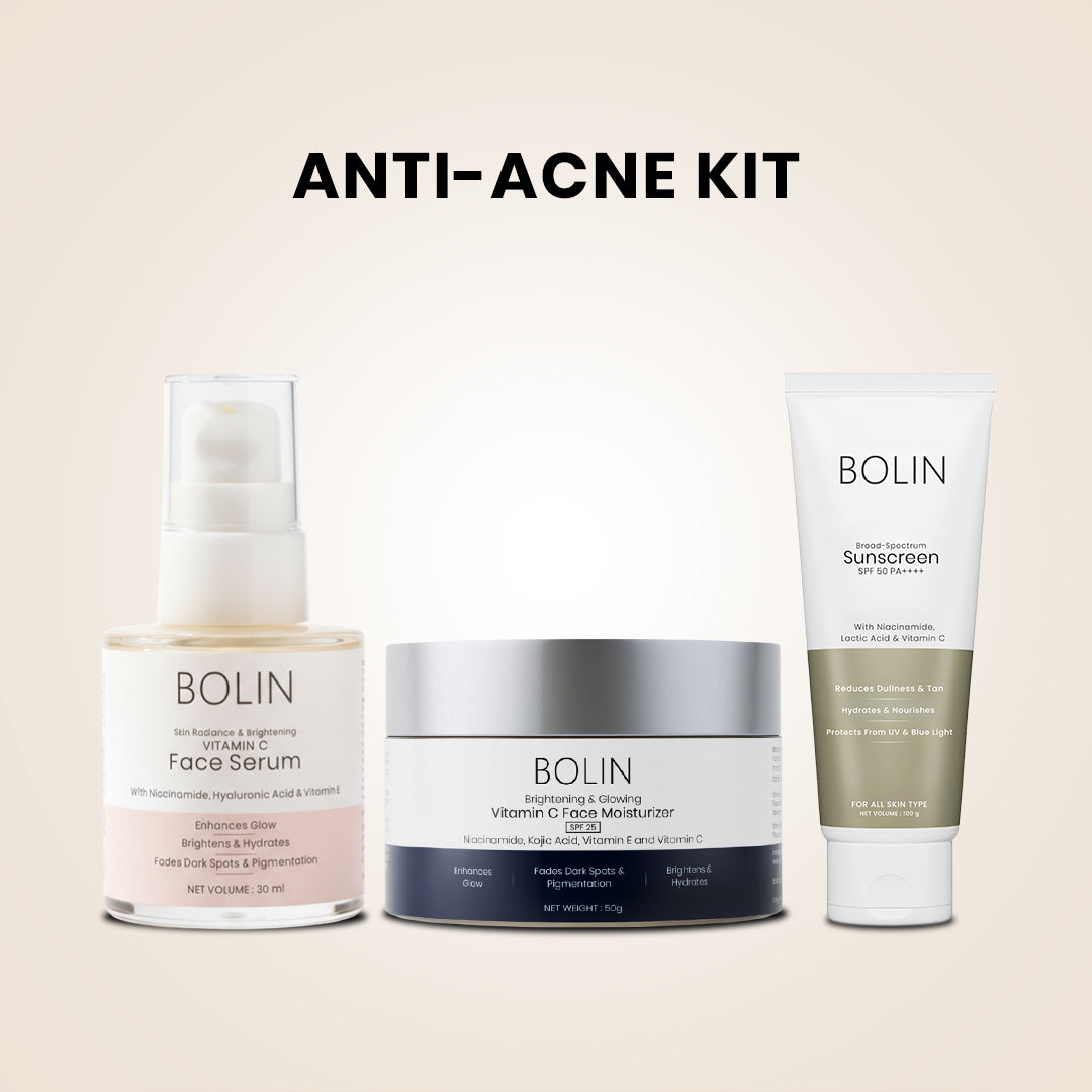 Combo Set (Sunscreen | Serum | Moisturizer)