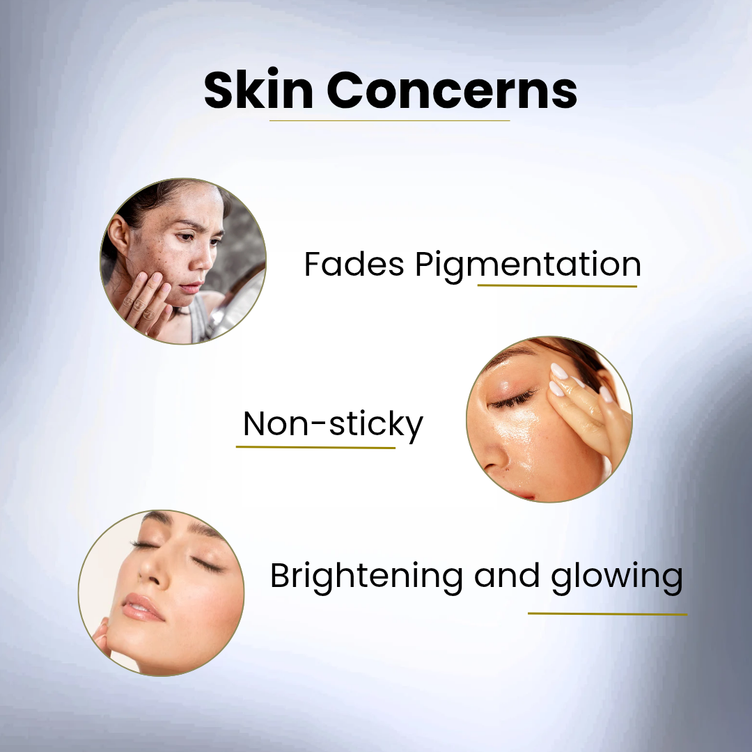 Brightening & Glowing Vitamin C Face Moisturizer with Niacinamide, Kojic Acid, Vitamin E