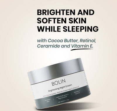 Brightening Night Cream with Retinol, Ceramide & Vitamin E
