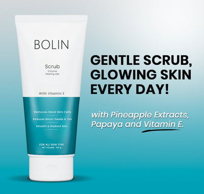 Face Scrub (Enzyme Peeling Gel) with Vitamin E, Papaya & Pineapple Extracts secondary image