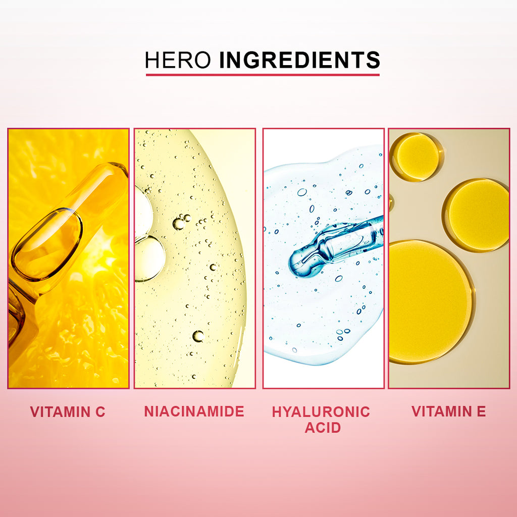 Radiant Glow Vitamin C Serum with Niacinamide & Kojic Acid