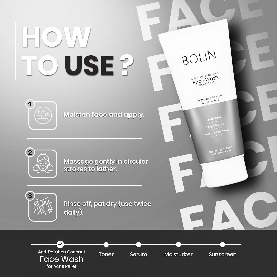 Anti Pollution Coconut Face Wash