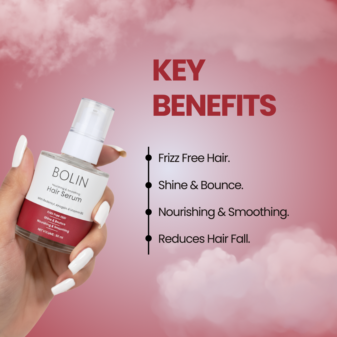 Hair Serum for Nourishing & Smoothing Hair with Redensyl, Anagain & Vitamin B5