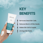 Face Scrub (Enzyme Peeling Gel) with Vitamin E, Papaya & Pineapple Extracts