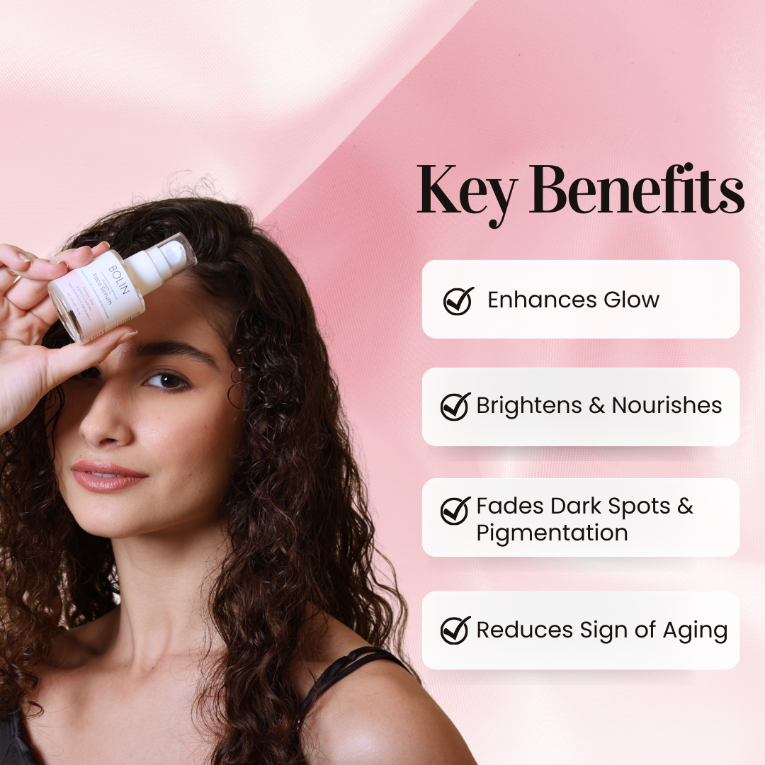 Radiant Glow Vitamin C Serum with Niacinamide &amp; Kojic Acid