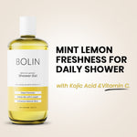 Mint & Lemon Shower Gel with Kojic Acid & Vitamin C