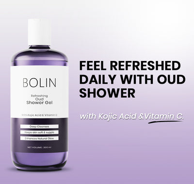 Refreshing Oud Shower Gel with Kojic Acid & Vitamin C secondary image