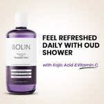 Refreshing Oud Shower Gel with Kojic Acid & Vitamin C