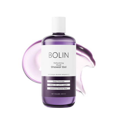 best oud shower gel with kojic acid, vitamin c body wash for glowing skin