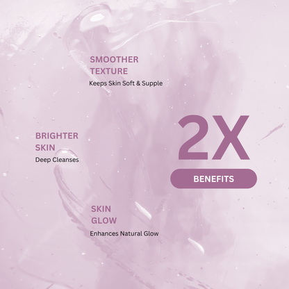 smooth texture, brighter skin, skin glow best oud shower gel with kojic acid